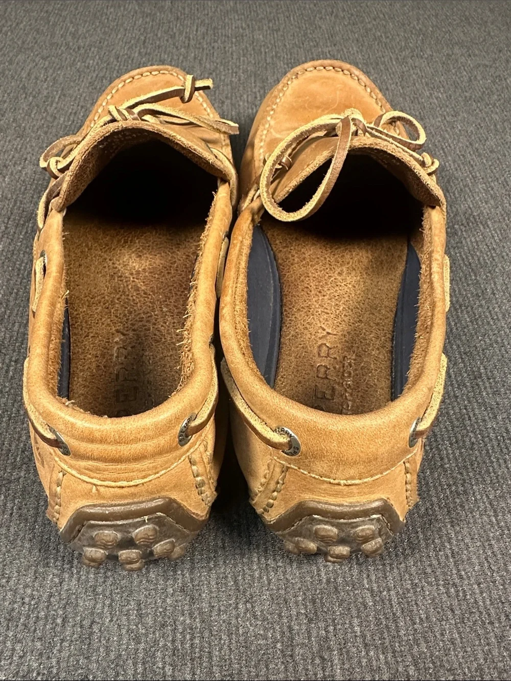 Sperry Men's Hamilton Driver 1-Eye Mocs Men's Size 11 M Leather Boat Shoes Tan